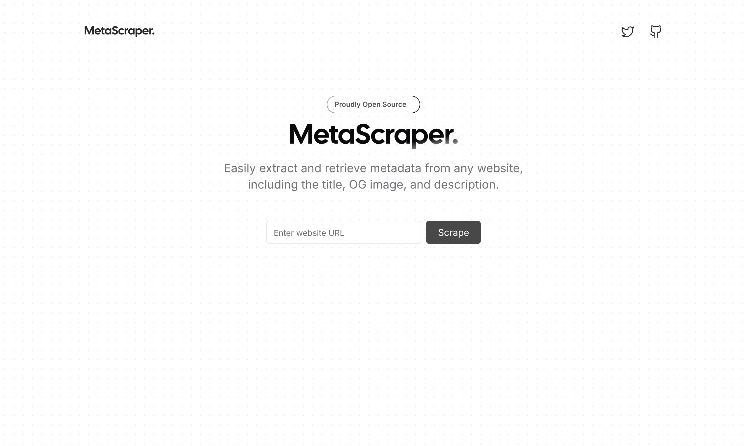 MetaScraper